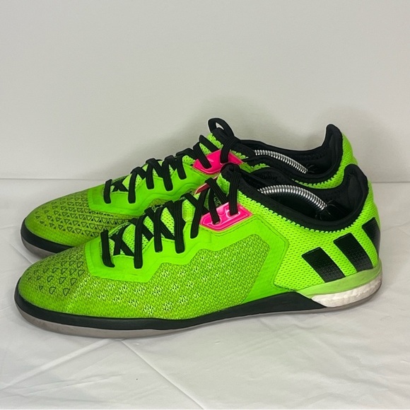 Adidas Bowerman Neon Green Pink Men's Shoe Size 7.5 SKU#243080 - Picture 3 of 8